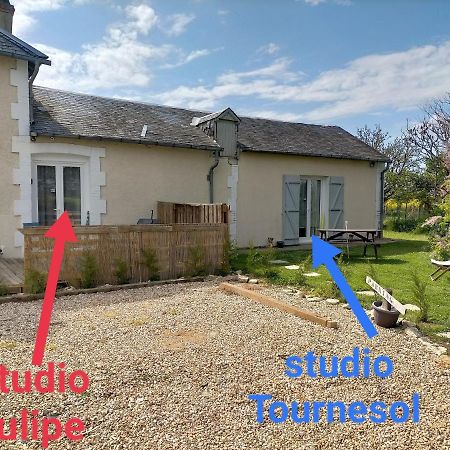 Studio " Tournesol " Au Coeur Du Berry Les Bordes Buitenkant foto